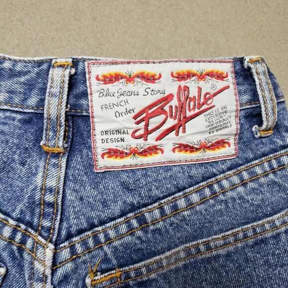 Vintage 90s Buffalo Vintage High Waist Jeans Highrise High Rise - Picture 5 of 14